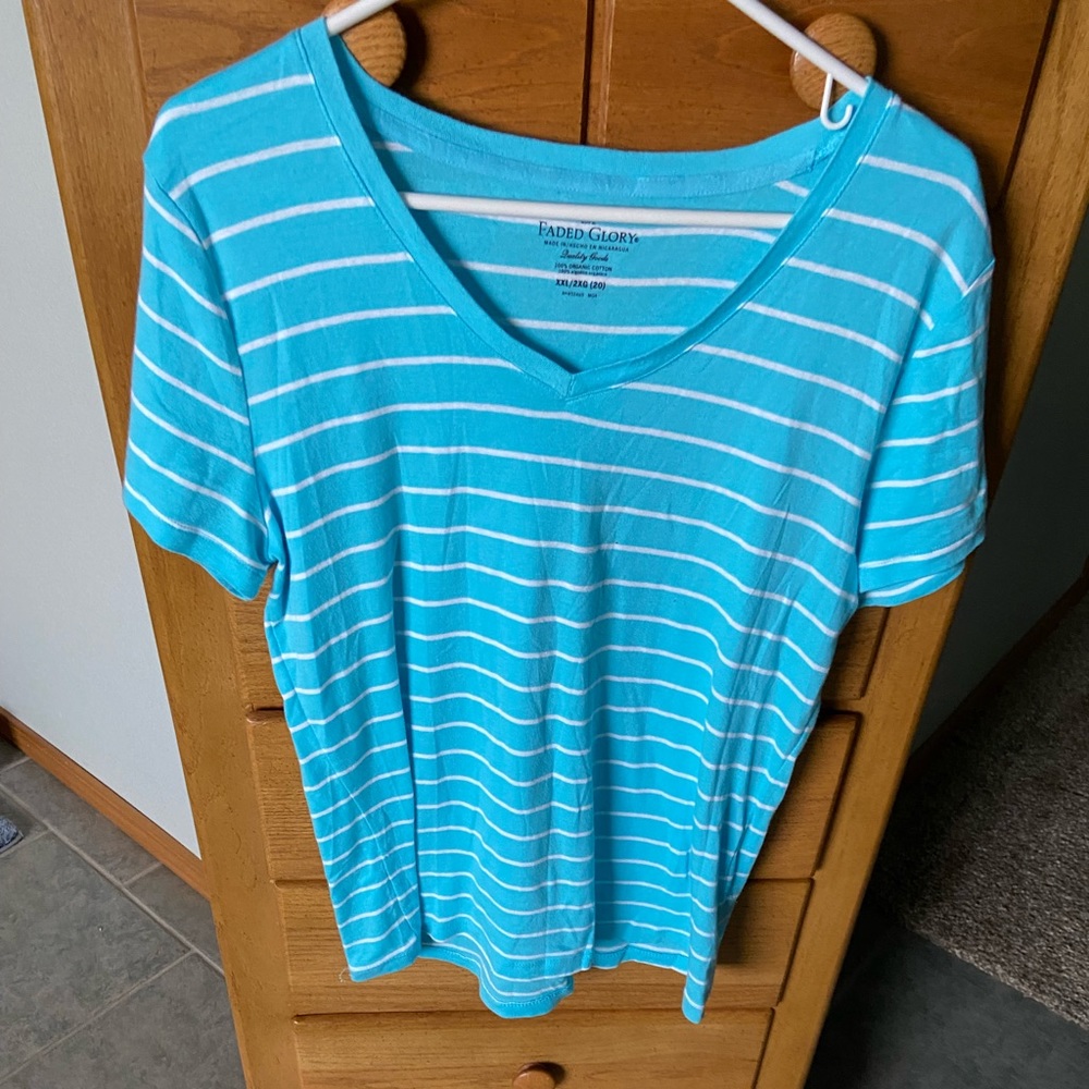 Faded Glory V-Neck T-Shirt